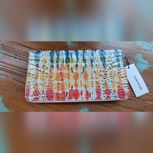 Brahmin NWT Celebrate Melbourne Skyler Leather Wallet/Wristlet